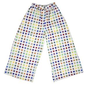 Fashion Brand Company Pantone Wide Leg Trouser Sz M